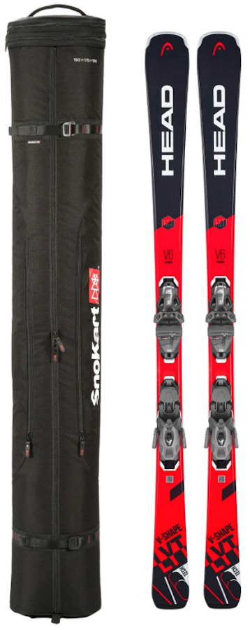 SnoKart Ski Zoom Extendable Ski Travel Bag